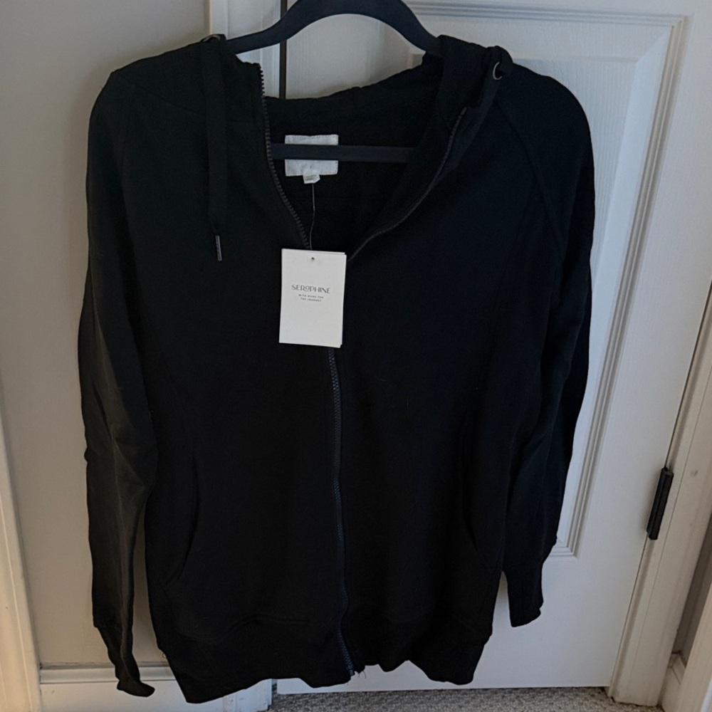 Seraphine Black Hoodie